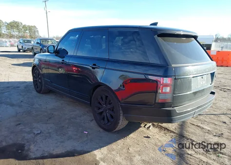 2017 Land Rover Range Rover 3.0L V6 Supercharged Hse z USA, uszkodzony, nr VIN SALGS2FV9HA361894